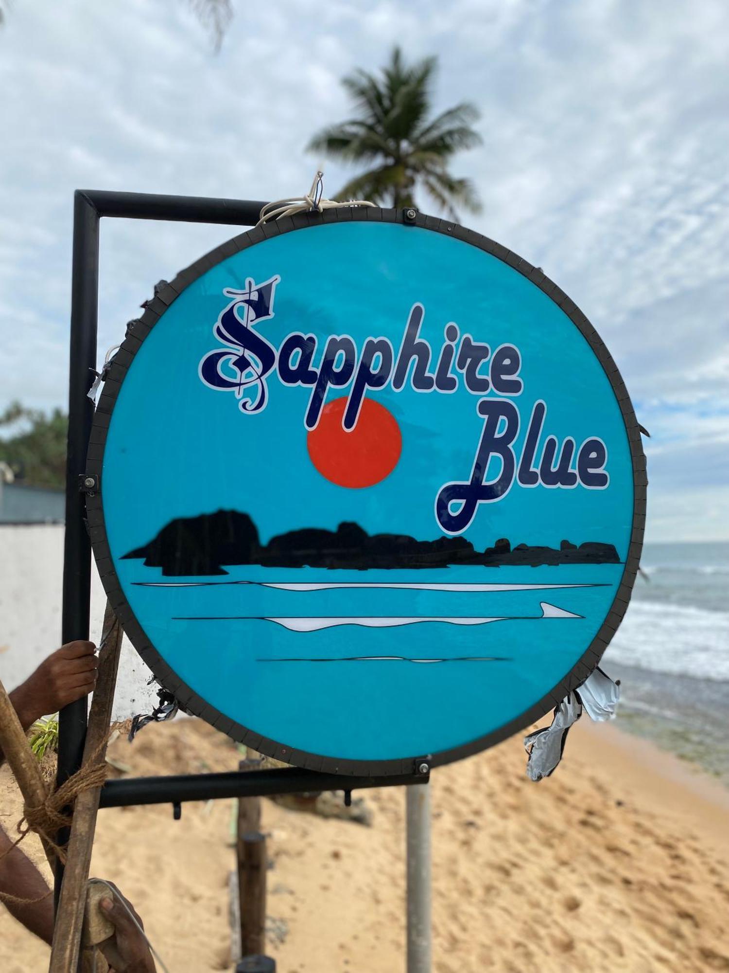 Sapphire Blue Hotell Hikkaduwa Exteriör bild